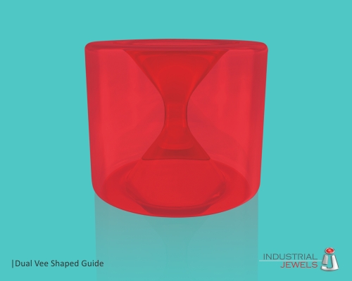 Dual Vee Shaped Guide